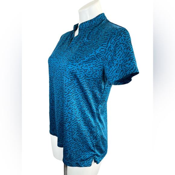 Nike dri fit teal activewear top size medium - Picture 3 of 8